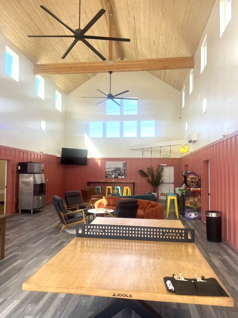 Game room at The Commons
